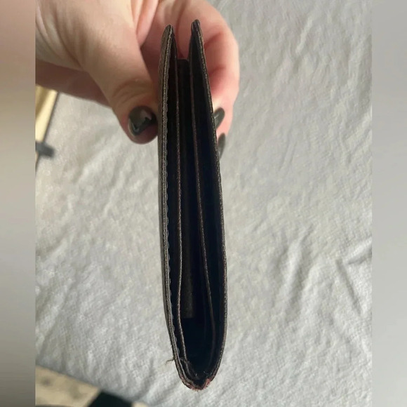 Genuine Men's Louis Vuitton Damier Brown Bifold Wallet W Dust Bag & Box CA1013 - Picture 12 of 16